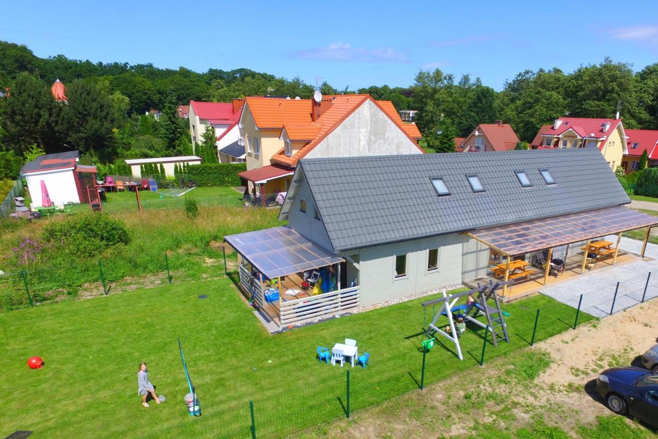 Kapitanskie Domki Trzęsacz Kültér fotó